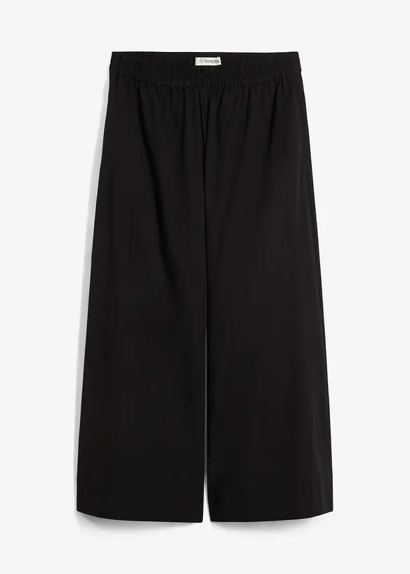 Široké Culotte kalhoty z čisté bavlny, bonprix