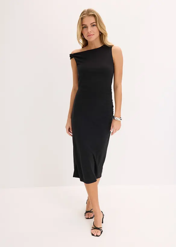 Šaty na jedno rameno, bonprix