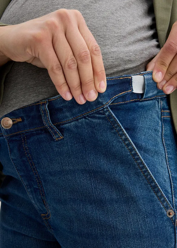 Těhotenské džíny, i pro období po porodu, Slim Fit, bonprix