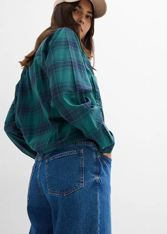 Volné džíny Straight, Mid Waist, bonprix