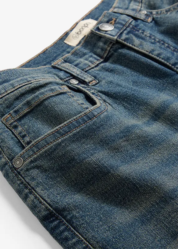 Džíny Wide Leg, High Waist, bonprix