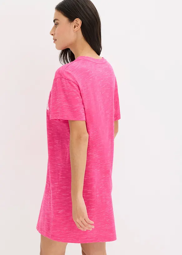 Oversize noční košile z žíhané příze, bonprix