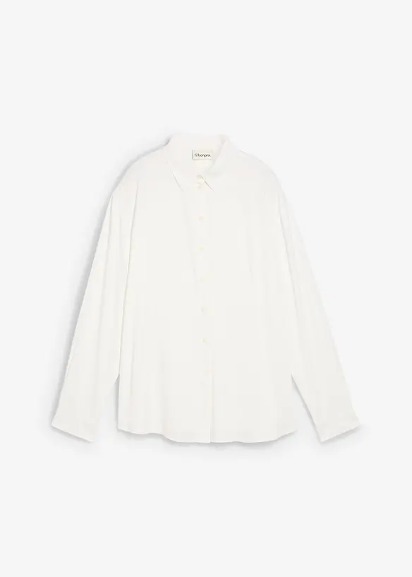 Košilová halenka z měkké viskózy, bonprix