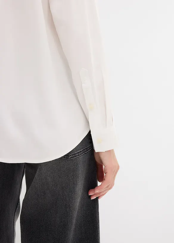 Košilová halenka z měkké viskózy, bonprix