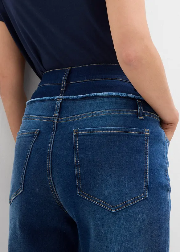 Džíny Straight, High Waist, bonprix