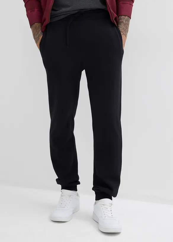 Joggingové kalhoty z čisté organické bavlny, Regular Fit, bonprix