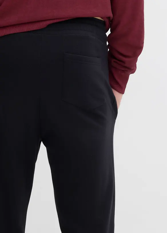 Joggingové kalhoty z čisté organické bavlny, Regular Fit, bonprix