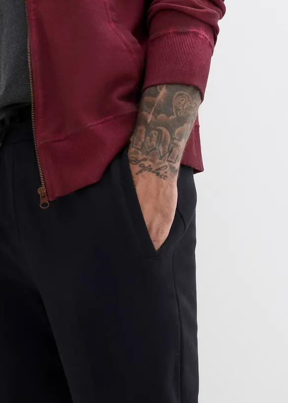 Joggingové kalhoty z čisté organické bavlny, Regular Fit, bonprix