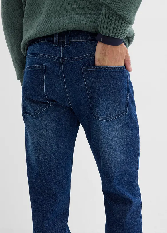 Strečové džíny Relaxed Fit, Straight, bonprix