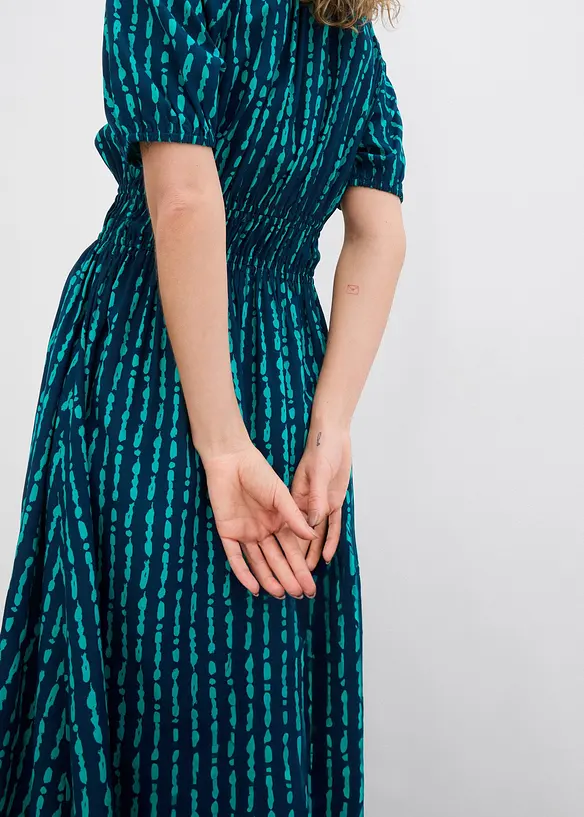 Midi šaty z měkké viskózy, bonprix