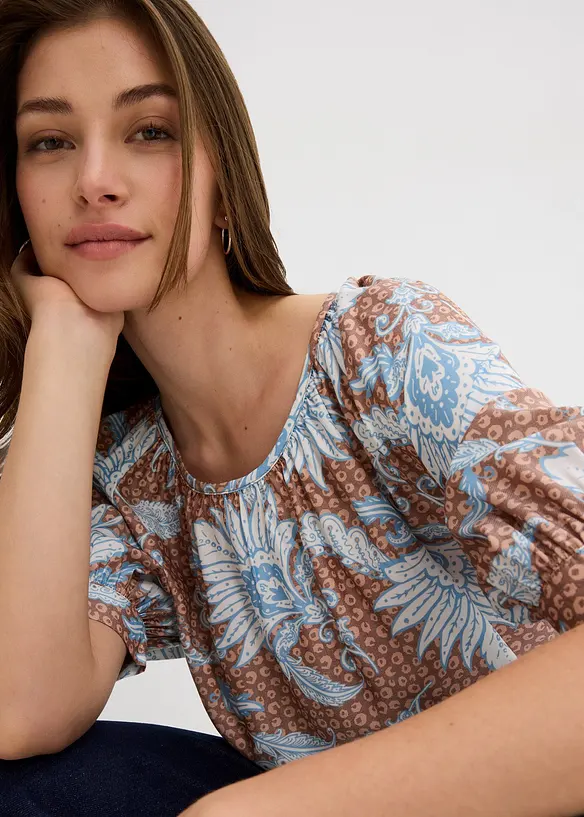 Halenka z jemné viskózové směsi, bonprix