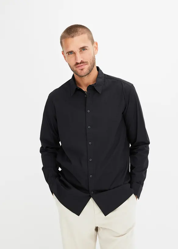 Strečová business košile, Regular Fit, bonprix