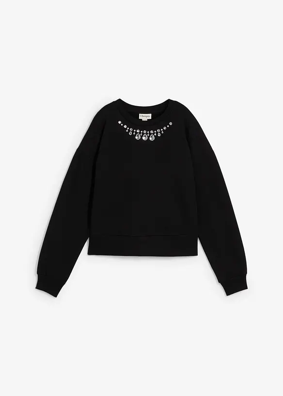 Oversize mikina z bavlny, bonprix