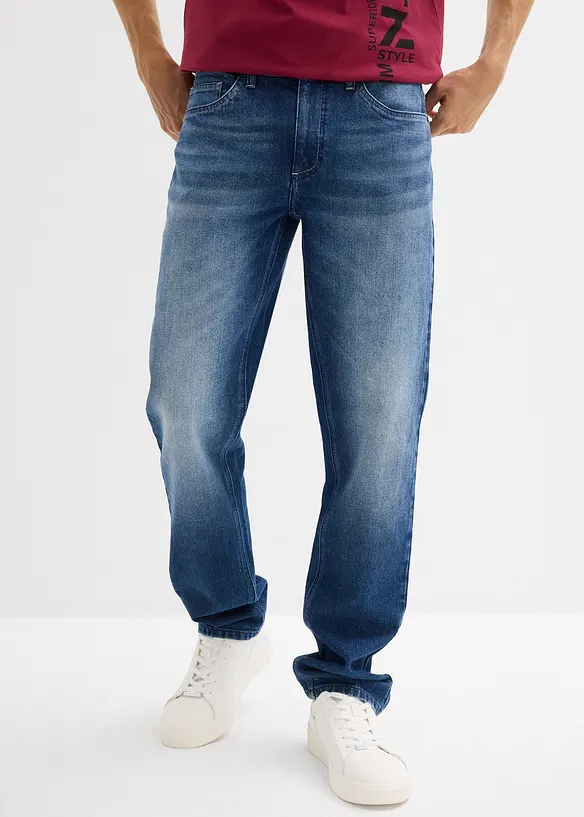 Strečové džíny Regular Fit, Straight, bonprix