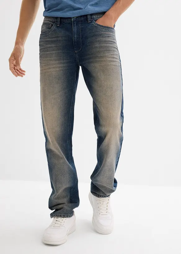 Strečové džíny Regular Fit, Straight, bonprix