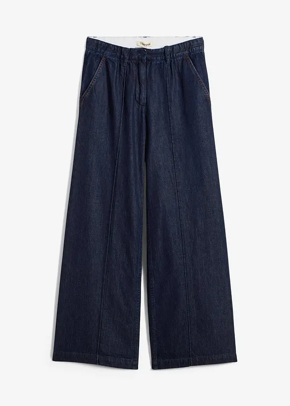 Džíny Wide Leg, High Waist, Super Soft, bonprix