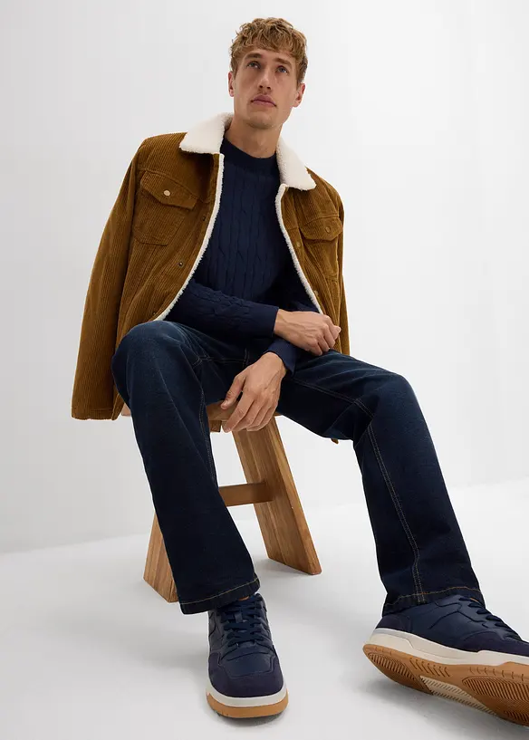 Strečové džíny Classic Fit Straight, bonprix