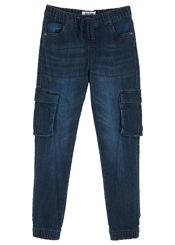 Strečové džíny bez zapínání, Slim Fit, bonprix