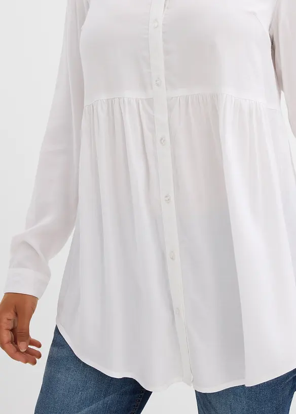 Dlouhá halenka z viskózy, bonprix