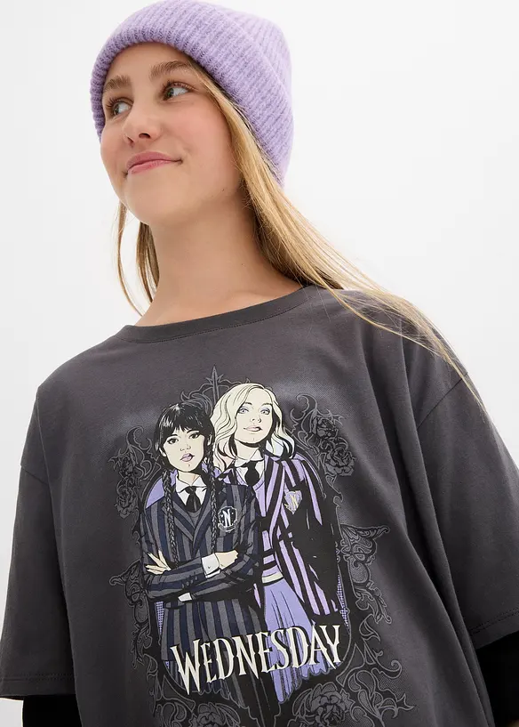 Tričko Wednesday z čisté bavlny, Wednesday