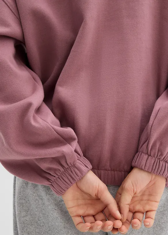 Oversize mikina z organické bavlny, bonprix