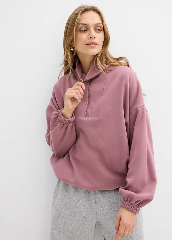 Oversize mikina z organické bavlny, bonprix