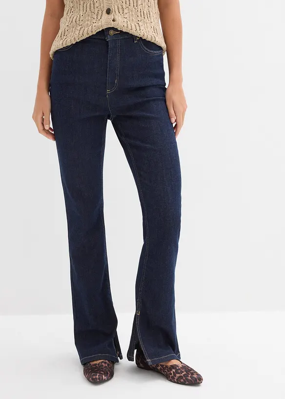 Džíny Bootcut, High Waist, bonprix