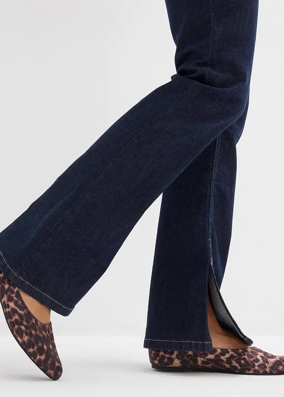 Džíny Bootcut, High Waist, bonprix