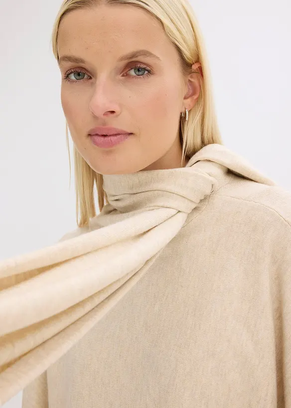 Svetr z jemné pleteniny z měkké viskózové směsi, bonprix