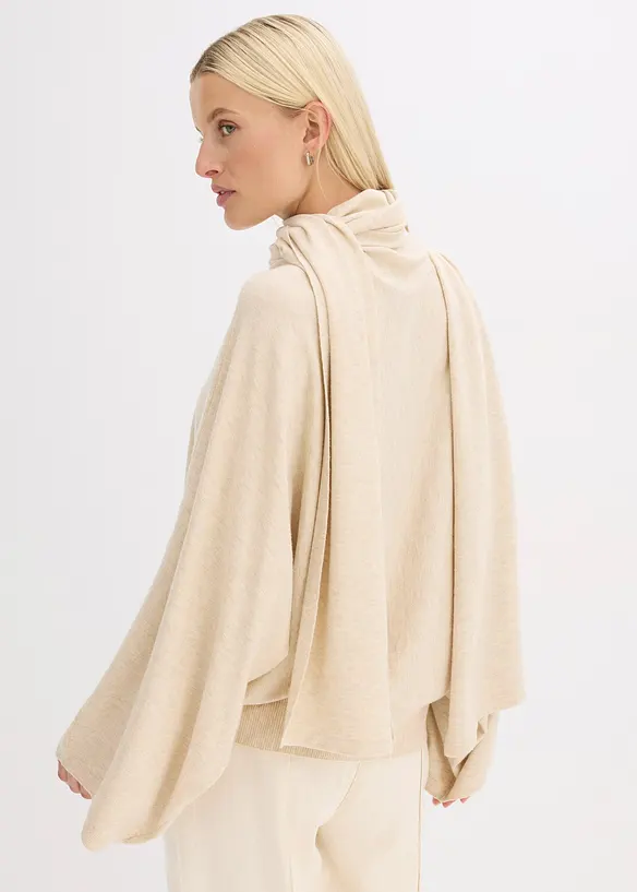 Svetr z jemné pleteniny z měkké viskózové směsi, bonprix