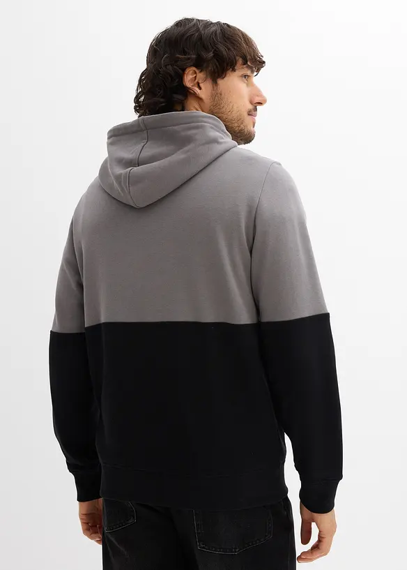 Mikina s kapucí, Slim Fit, bonprix