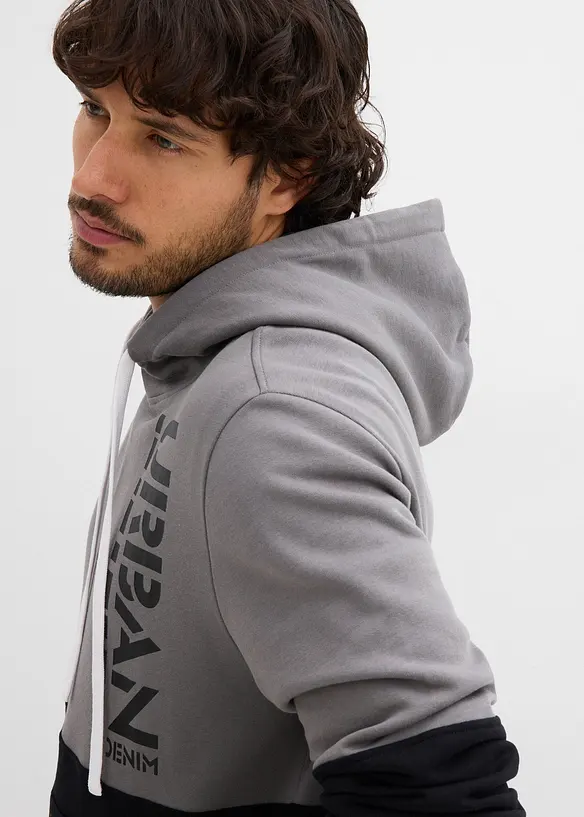 Mikina s kapucí, Slim Fit, bonprix