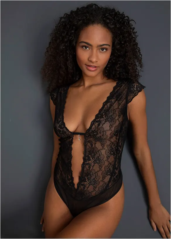 Stringbody ouvert, bonprix