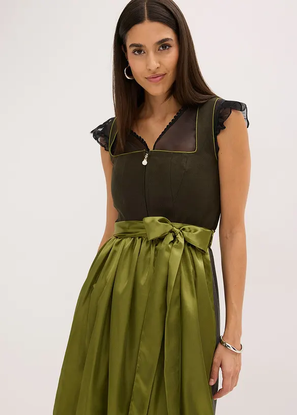 Dirndl a zástěra (2dílná souprava), bonprix