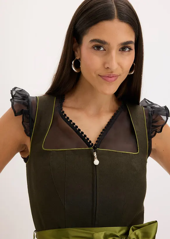Dirndl a zástěra (2dílná souprava), bonprix