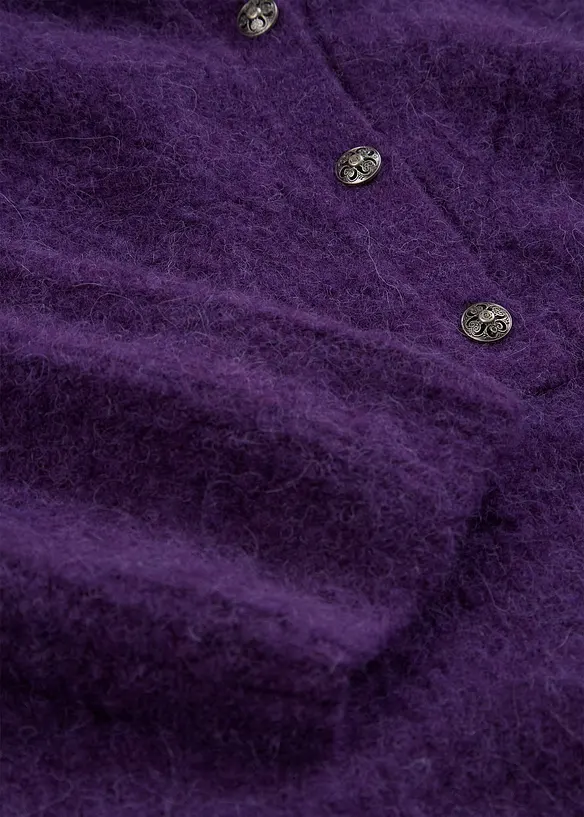 Oversize vlněný svetr s alpakou, bonprix