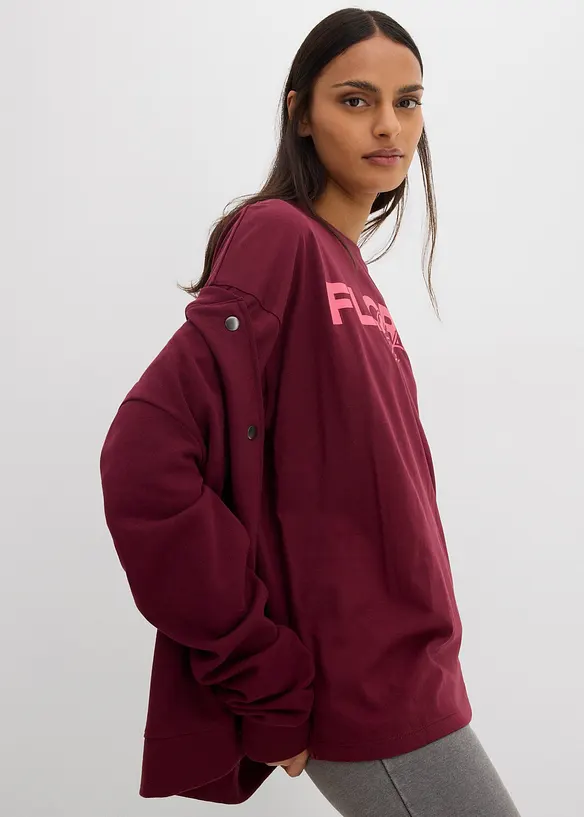 Oversize tričko z čisté organické bavlny, bonprix