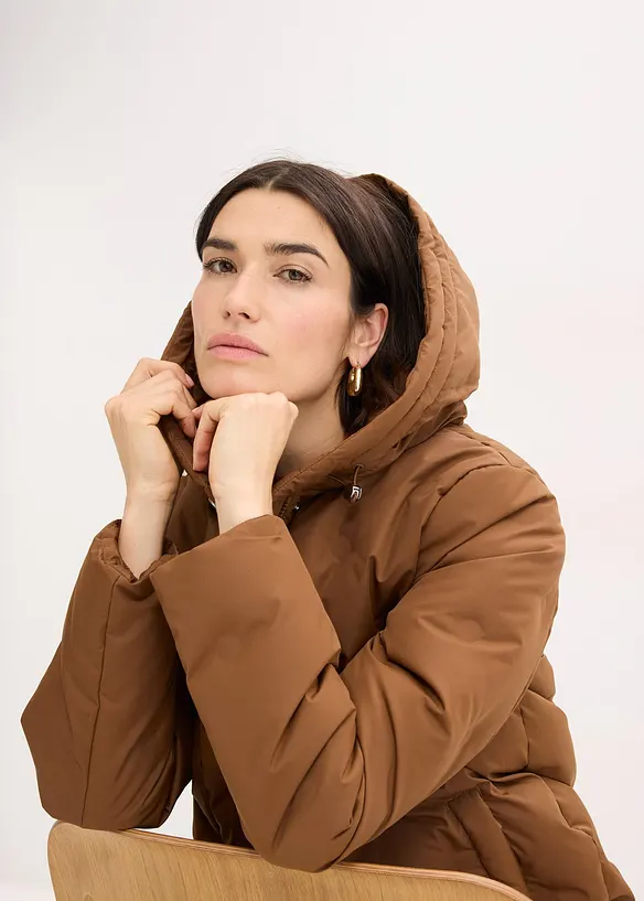 Prošívaná bunda se vzhledem 2 v 1, bonprix