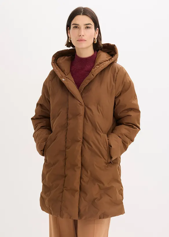 Prošívaná bunda se vzhledem 2 v 1, bonprix