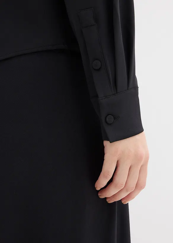 Halenkové tričko s lehkým leskem, bonprix