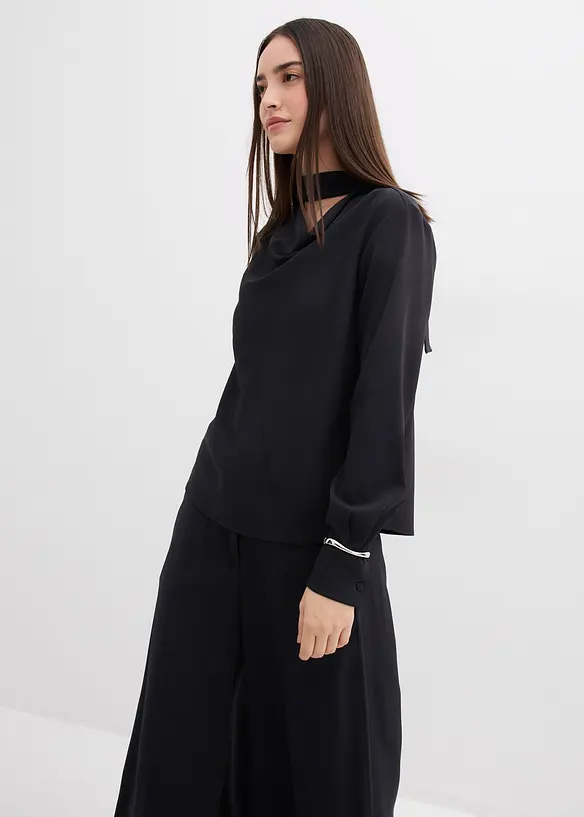 Halenkové tričko s lehkým leskem, bonprix