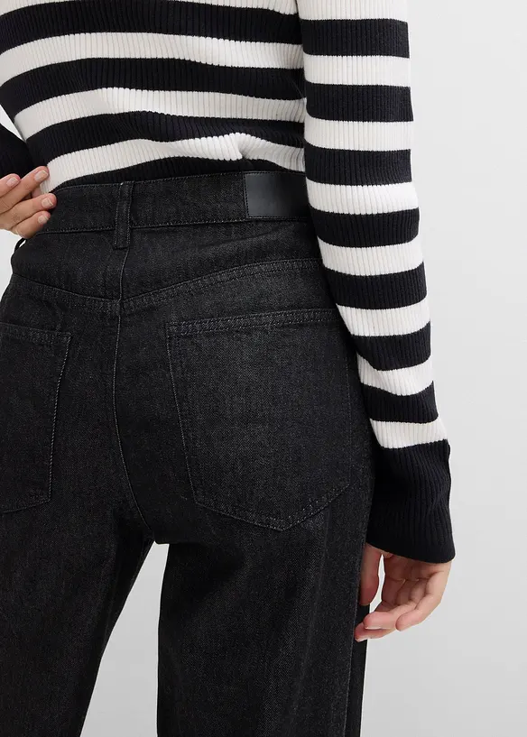 Džíny Baggy, Mid Waist, bonprix