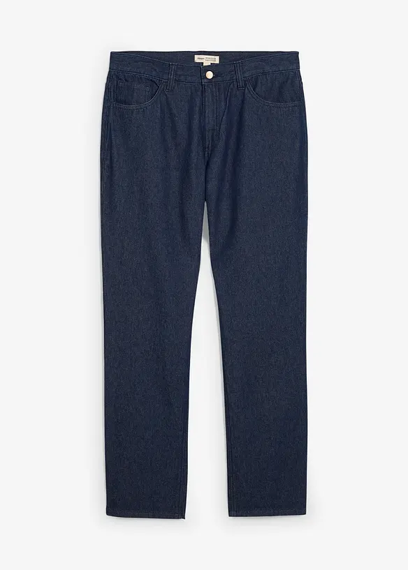 Džíny Relaxed Fit z čisté organické bavlny, Straight, bonprix