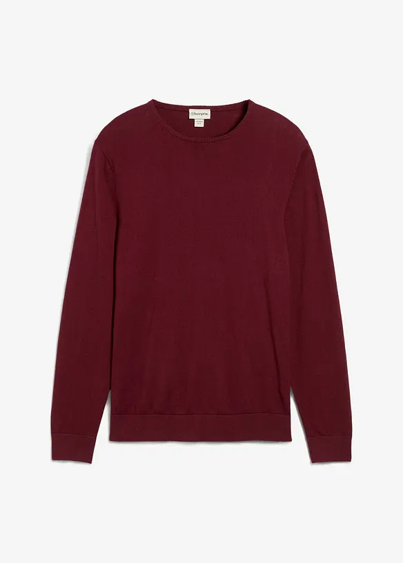 Svetr z jemné pleteniny s luxusní merino vlnou, bonprix