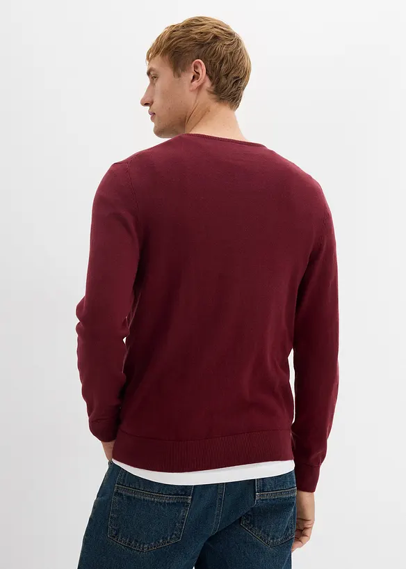 Svetr z jemné pleteniny s luxusní merino vlnou, bonprix