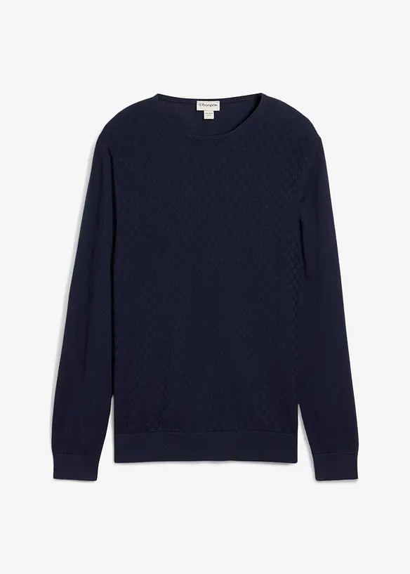 Svetr z jemné pleteniny s luxusní merino vlnou, bonprix