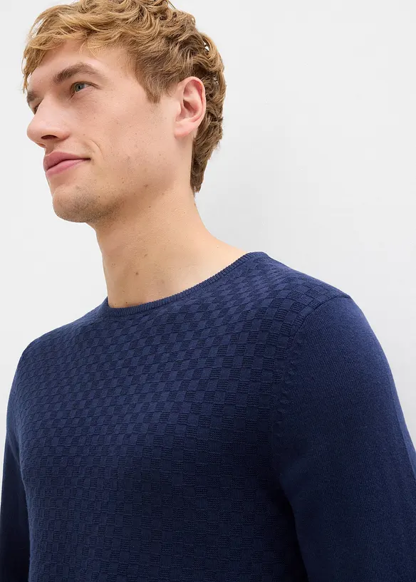 Svetr z jemné pleteniny s luxusní merino vlnou, bonprix