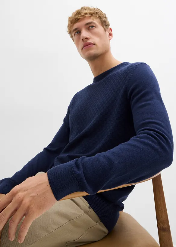 Svetr z jemné pleteniny s luxusní merino vlnou, bonprix