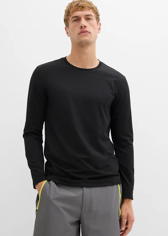 Termo tričko s dlouhým rukávem (2 ks v balení), Slim Fit, bonprix