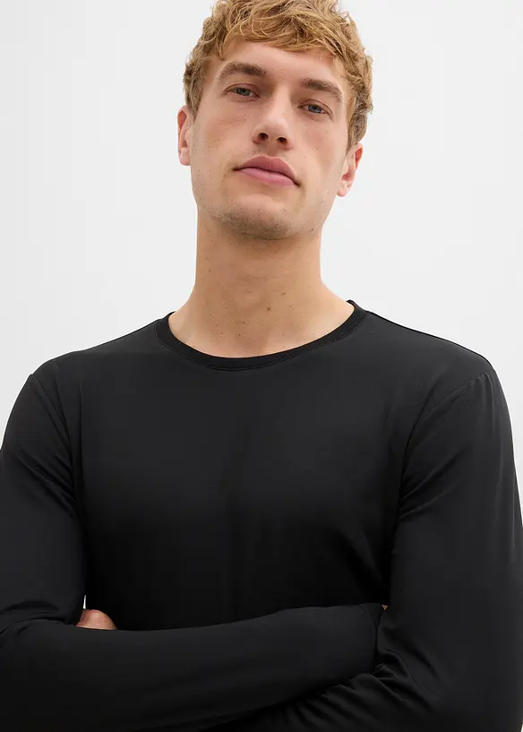 Termo tričko s dlouhým rukávem (2 ks v balení), Slim Fit, bonprix